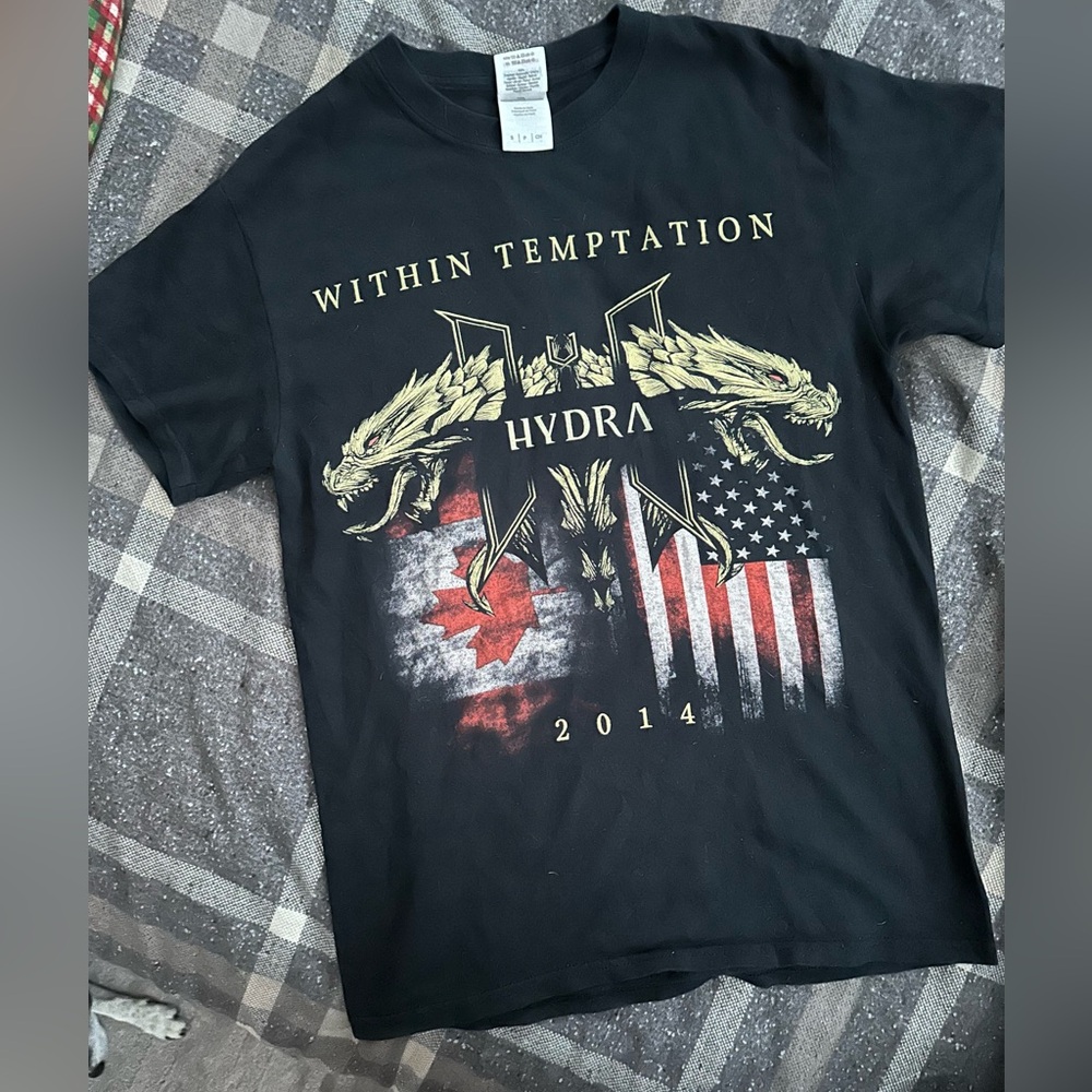 🐉🖤 Within Temptation Band Tour Tee